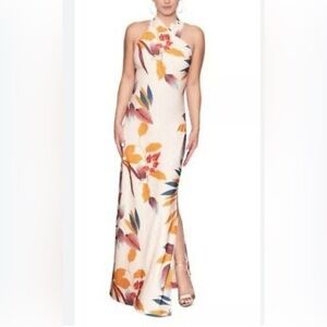RACHEL Rachel‎ Roy Blush Combo Maxi Dress NWT 0X